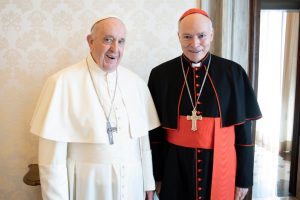 Encuentro del cardenal Carlos Aguiar Retes con el Papa Francisco en Roma: Arquidiócesis