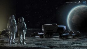 Nuevo vehículo de General Motors: un todoterreno autónomo lunar