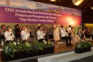 Sánchez Cordero llama a Notarios a dar Fe de una Nueva Sociedad con perspectiva de Género