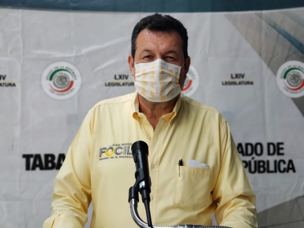 Denuncia senador del PRD “maquinación perversa” en Tabasco el 6 de junio