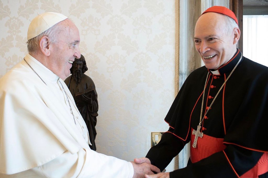 Encuentro del cardenal Carlos Aguiar Retes con el Papa Francisco en Roma: Arquidiócesis