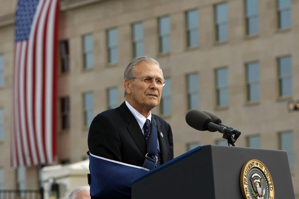 A los 88 años murió el exsecretario de Defensa de EUA, Donald Rumsfeld