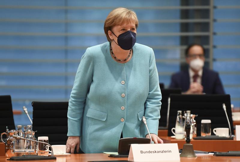 Biden recibe a Merkel en su último viaje como canciller Foto: AP