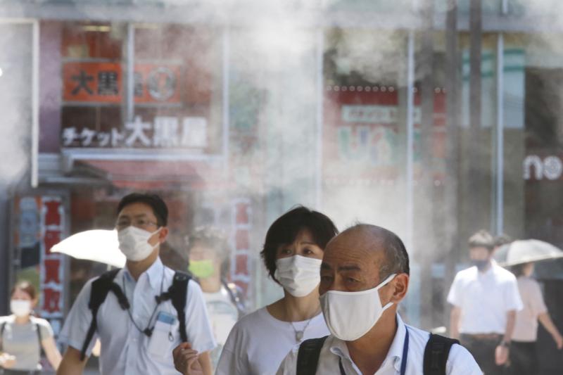 Tokio reporta un récord de 5.042 contagios en plenos Juegos Foto: AP