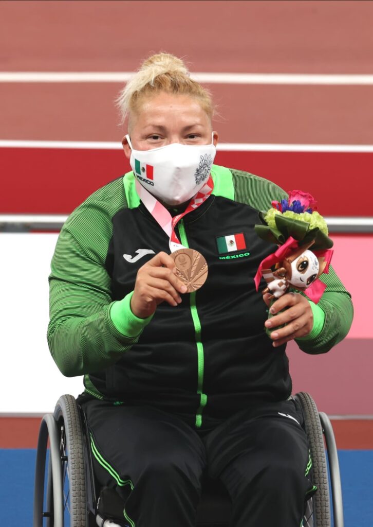 Rosa María Guerrero da la segunda medalla para México en Juegos Paralímpicos