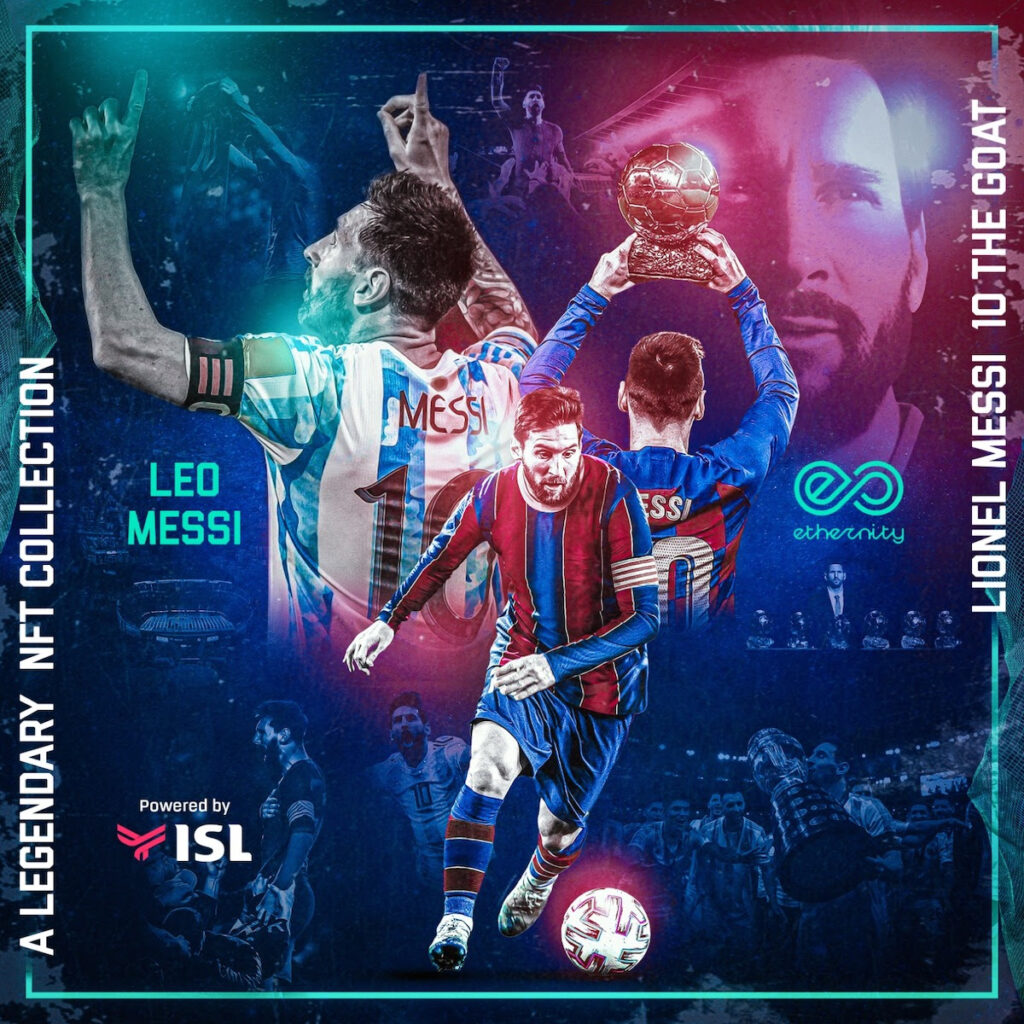 Primera colección de NFTs de Lionel Messi