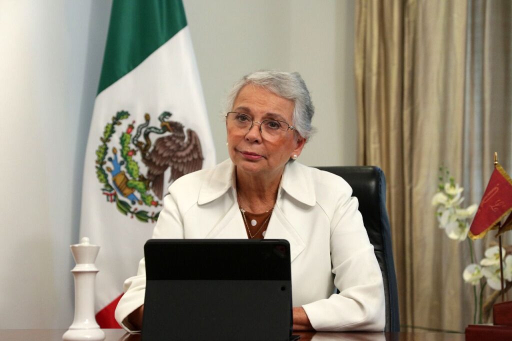 Olga Sánchez Cordero deja Segob; regresará al Senado Foto: @M_OlgaSCordero