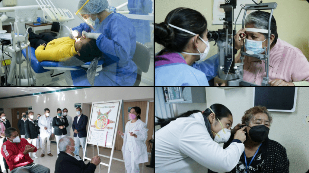 Se sigue la recuperación de los servicios médicos en el IMSS; a la fecha, se han realizado 100 mil consultas y dos mil 500 cirugías Foto: @Tu_IMSS