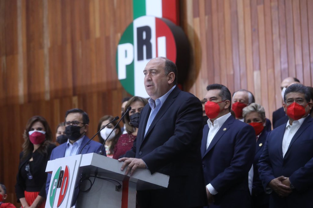 No hay ruptura en Va por México; PAN, PRI y PRD van en alianza electoral en 2022 Foto: @rubenmoreiravdz