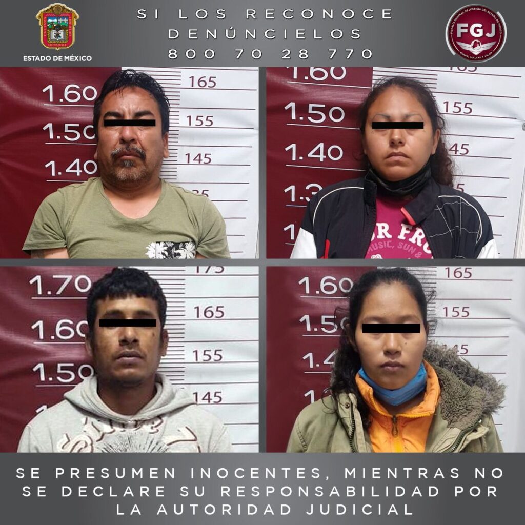 FGJ-EM vinculó a proceso a 4 integrantes de “La Familia Michoacana” por extorsión al transporte público ***FOTOS & VIDEO FGJEM****