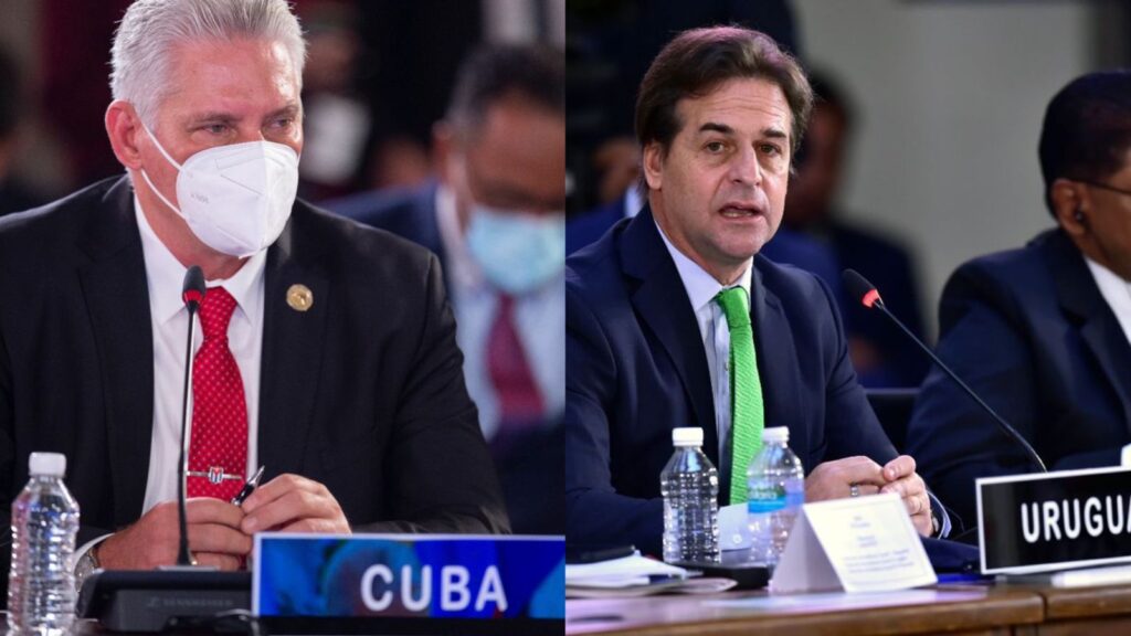 Cuba y Uruguay chocan en la Cumbre de la CELAC Foto: Presidencia