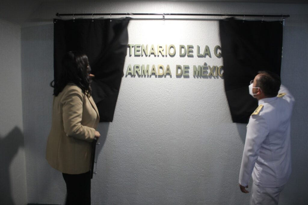 SEMAR y Ayuntamiento de Tijuana inscribe la leyenda “2021 Bicentenario de la Creación de la Armada de México” **FOTOS SEMAR**