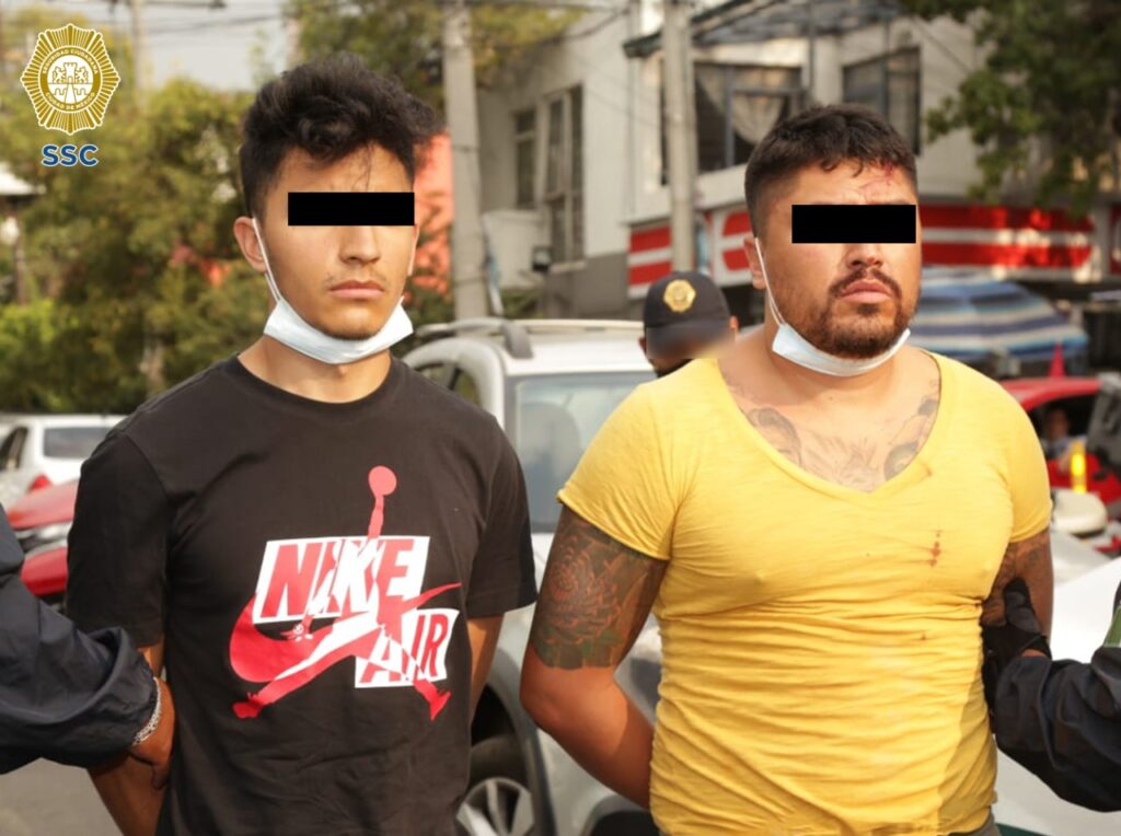 SSC-CDMX detuvieron a Armando y a Ángel Tovar Quintero, integrantes de "Los Quintero" **FOTOS & VIDEO SSC-CDMX***