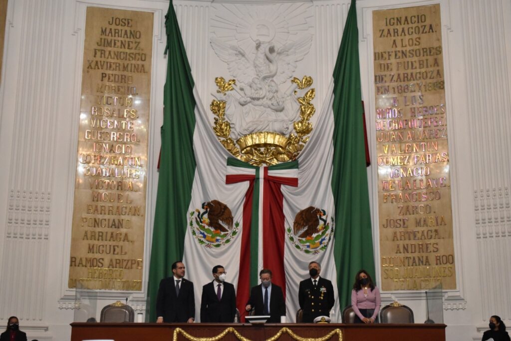 Congreso de la CDMX inscribe en letras doradas “2021 Bicentenario de la Creación de la Armada de México” **FOTOS & VIDEO SEMAR**
