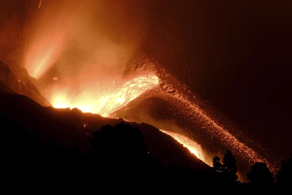 Erupción volcánica en La Palma se intensifica tras 3 semanas