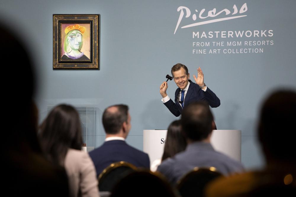 Subastan 11 obras de Picasso por 109 mdd en Las Vegas