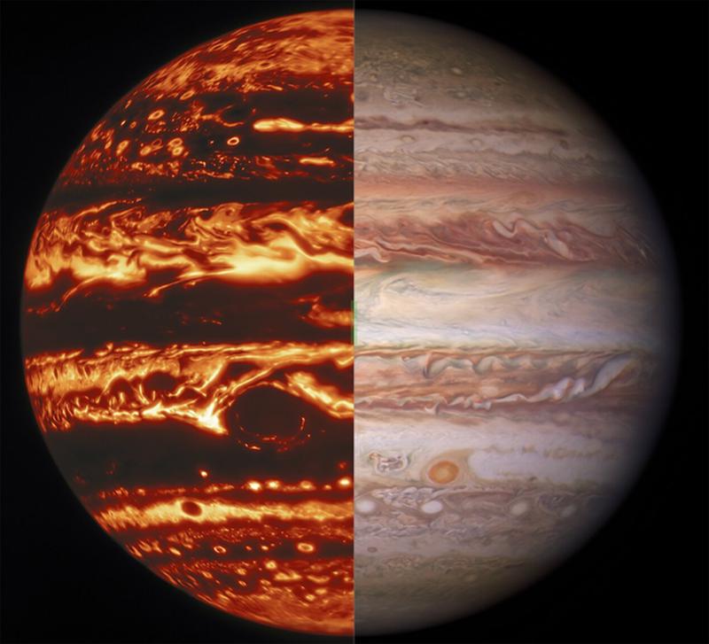 Mancha Roja de Júpiter no sólo es ancha, también es profunda Foto: AP