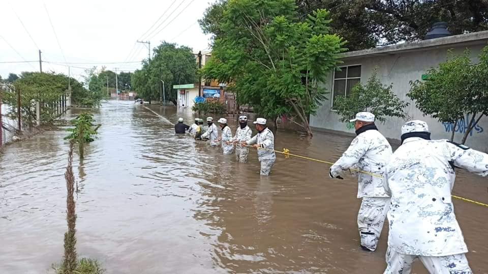 Mueren 5 personas por inundaciones recientes en México