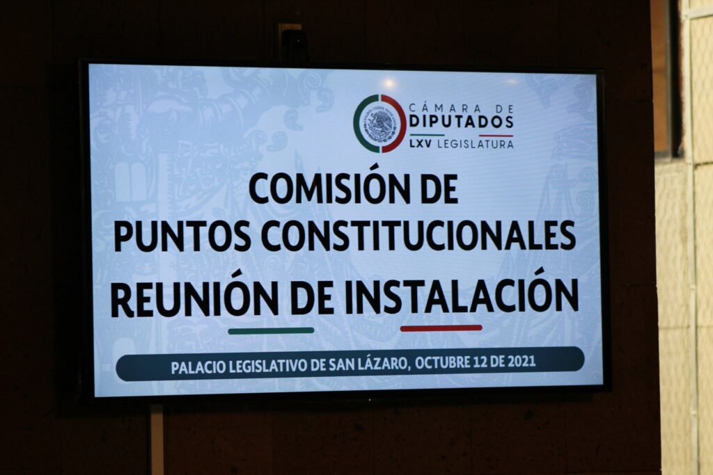 Instalan diputados Comisión de Puntos Constitucionales; dictaminará iniciativa eléctrica de AMLO Foto: @storreblancae