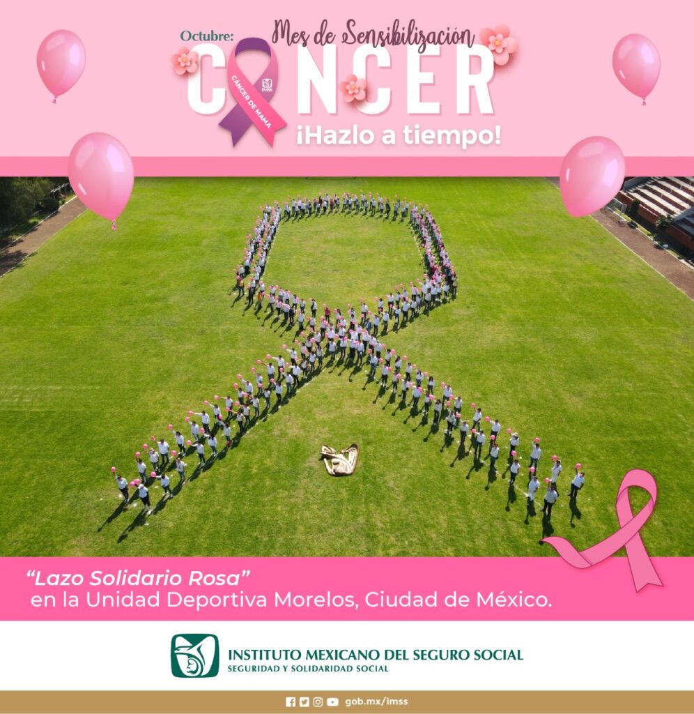 Brinda equipo multidisciplinario del IMSS apoyo emocional a mujeres con cáncer de mama Foto: @Tu_IMSS