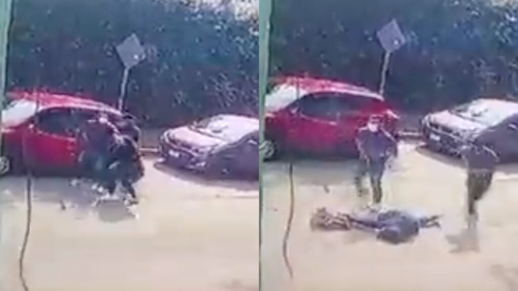 Balacean a joven durante asalto en Cuernavaca (Video)