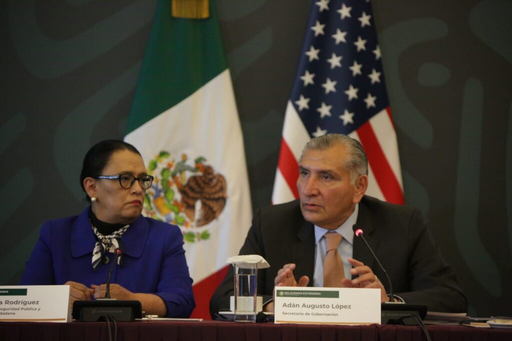 SEGOB reconoce que "en algunas ocasiones México y EUA han tenido puntos divergentes en relación a la frontera" *FOTOS & VIDEO SEGOB**