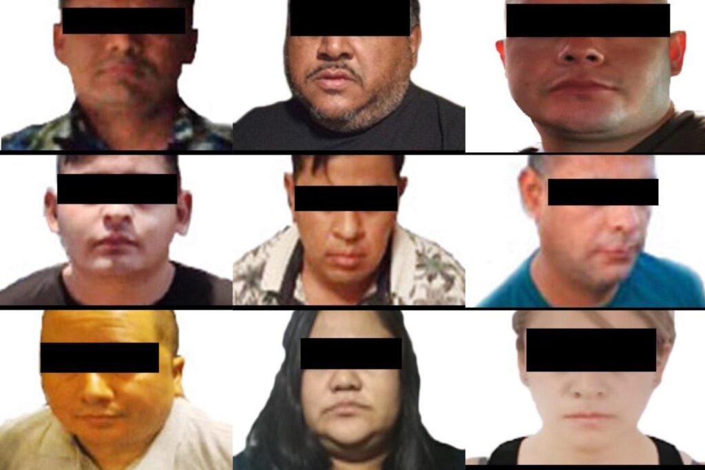 FGR ejecutó orden de cateo y detuvo a nueve probables secuestradores en Cd. Juárez, Chihuahua ***FOTOS FGR**