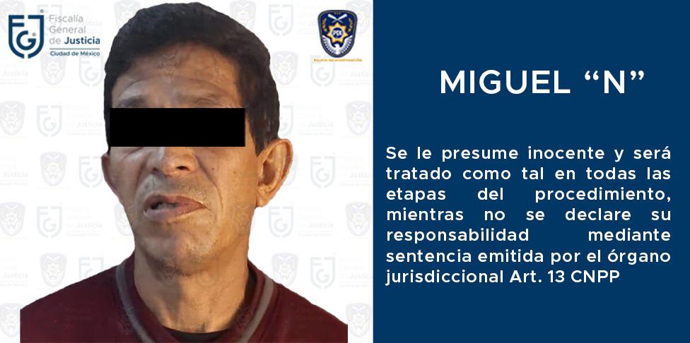 FGJCDMX detuvo a Miguel “N”, relacionado con al menos 27 ataques sexuales **FOTOS & VIDEO FGJ-CDMX**