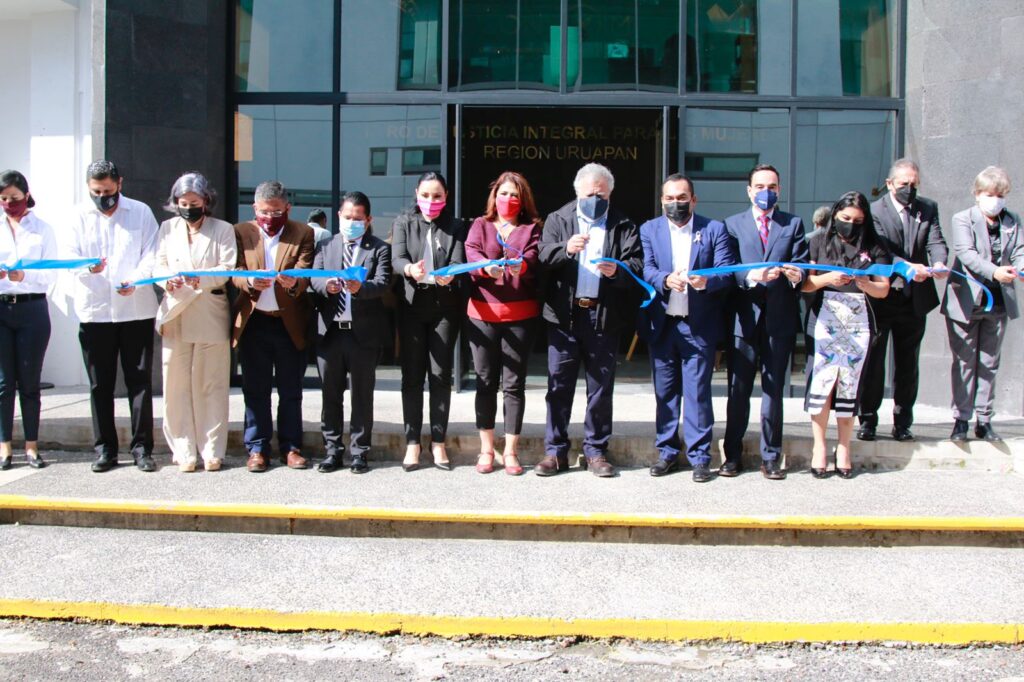 SEGOB inauguró el “Centro de Justicia Integral para las Mujeres” en Uruapan, Michoacán **FOTOS SEGOB****