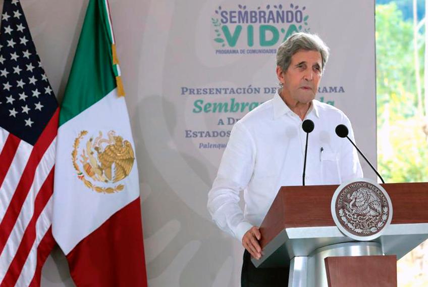 John Kerry destaca programa “Sembrando Vida” Foto: Presidencia
