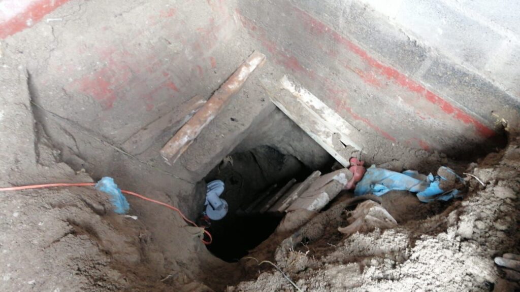 FGJEM y SEDENA localizaron túnel utilizado para la extracción de combustible en Acolman, Edomex *FOTOS & VIDEO FGJEM***