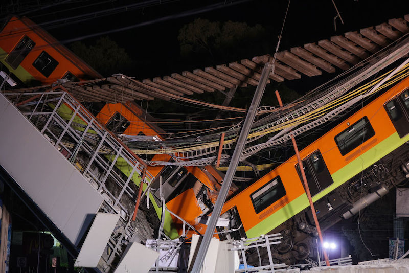 FGJ-CDMX solicitará el inicio de proceso penales por colapso de la Línea 12 del Metro Foto: Internet