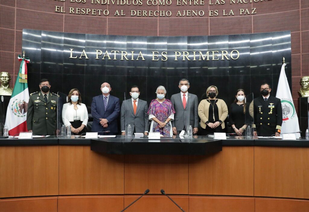 Llama Olga Sánchez Cordero a reforzar acciones para combatir la pandemia Foto: Internet