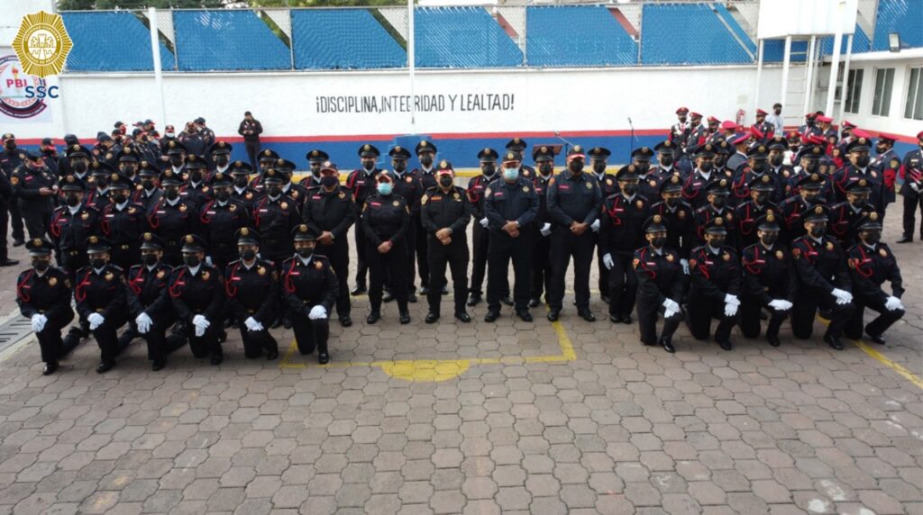 143 cadetes se incorporaron a la Policía Bancaria e Industrial (PBI) *FOTOS Y VIDEO PBI / SSC-CDMX*