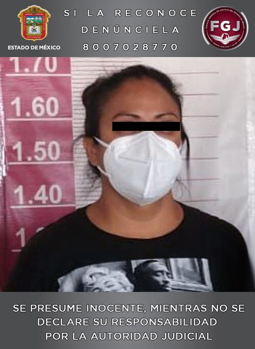 FGJEM detuvo a Diana Guadalupe por el delito de feminicidio *FOTOS & VIDEO FGJ-EM*