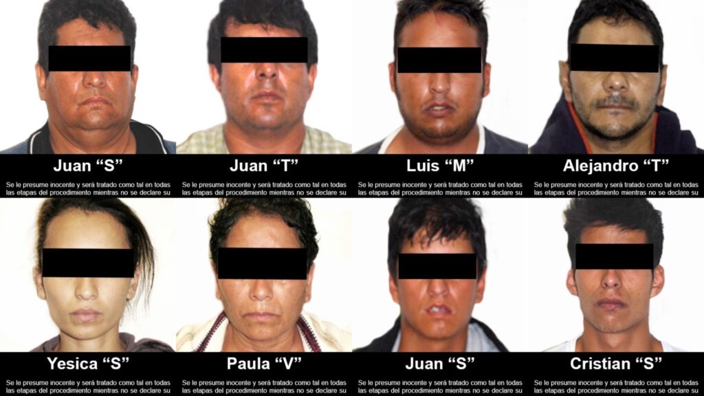 Juez condenó hasta 88 años de prisión a 10 integrantes de “Los Coheteros” *FOTOS FGR*