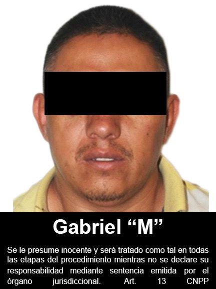Juez federal sentenció a 19 años de prisión a Gabriel Mejía Flores alias “El Chundo” *FOTO FGR*