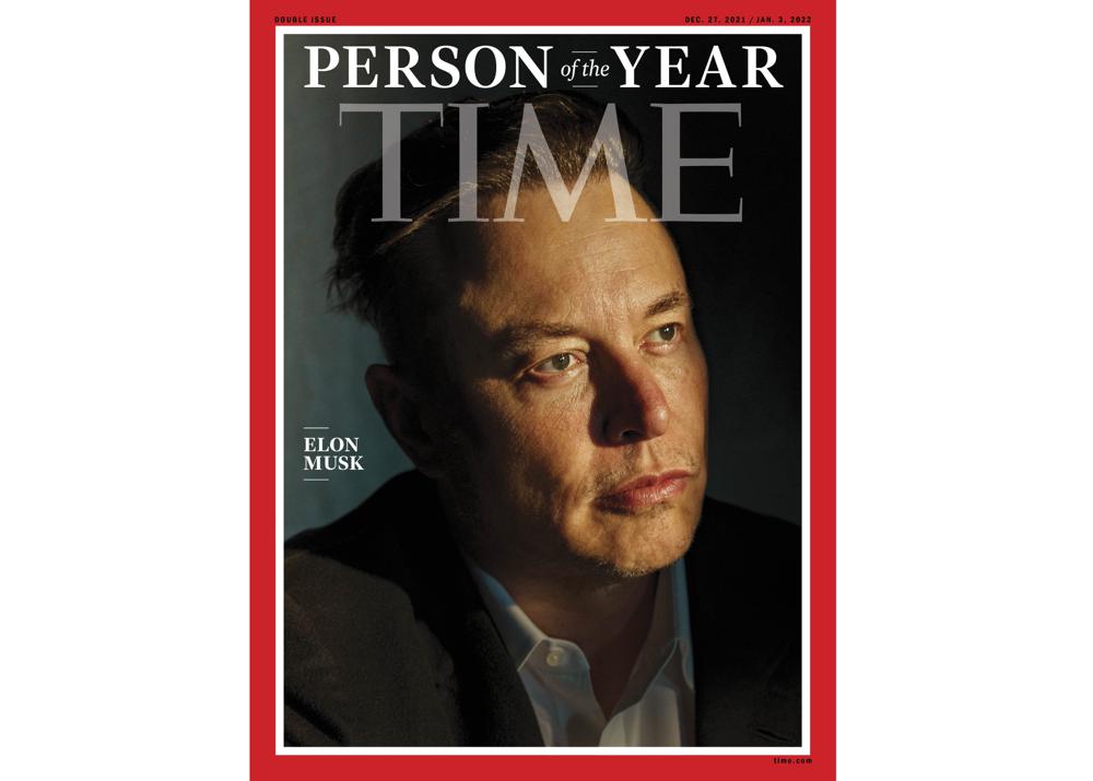 Revista Time nombra a Elon Musk “Persona del Año”