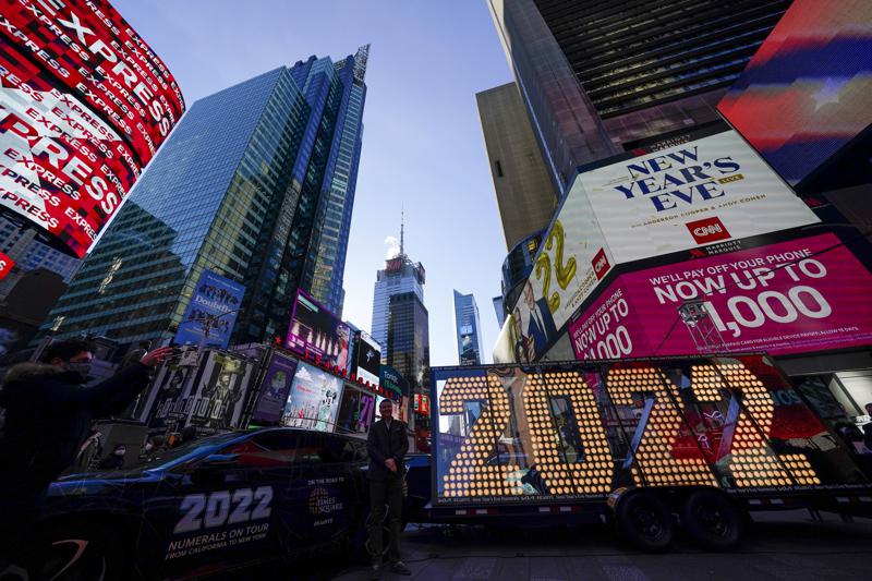 Pese a alza de contagios, NY mantiene festejo de Año Nuevo Foto: AP