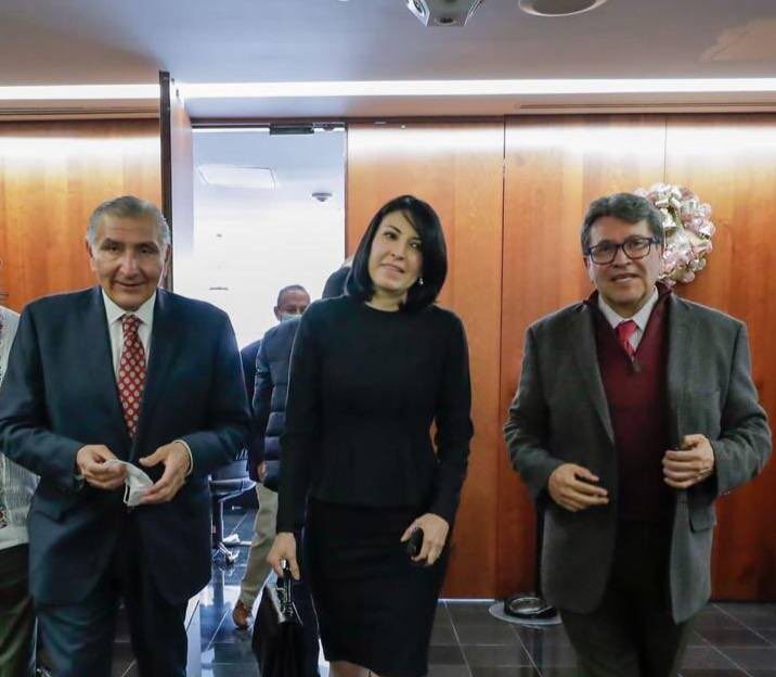 Comisión de Hacienda en el Senado ratifica a Victoria Rodríguez en Banxico Foto: @RicardoMonrealA