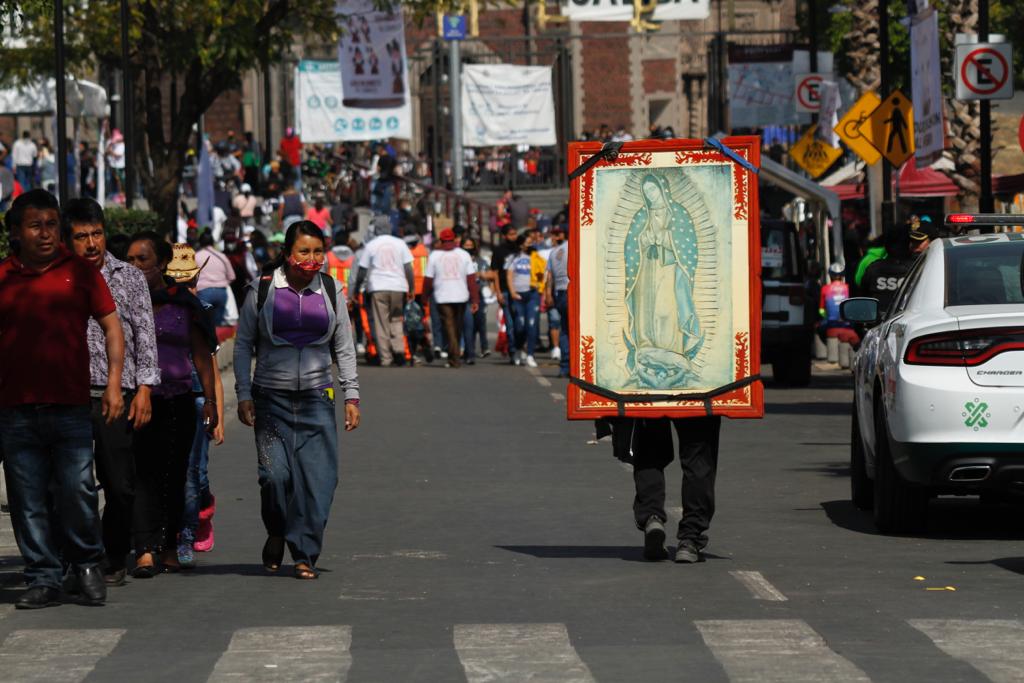 SECGOB: Basílica de Guadalupe ha recibido a más de un millón 900 mil personas *FOTOS ESPECIALES*