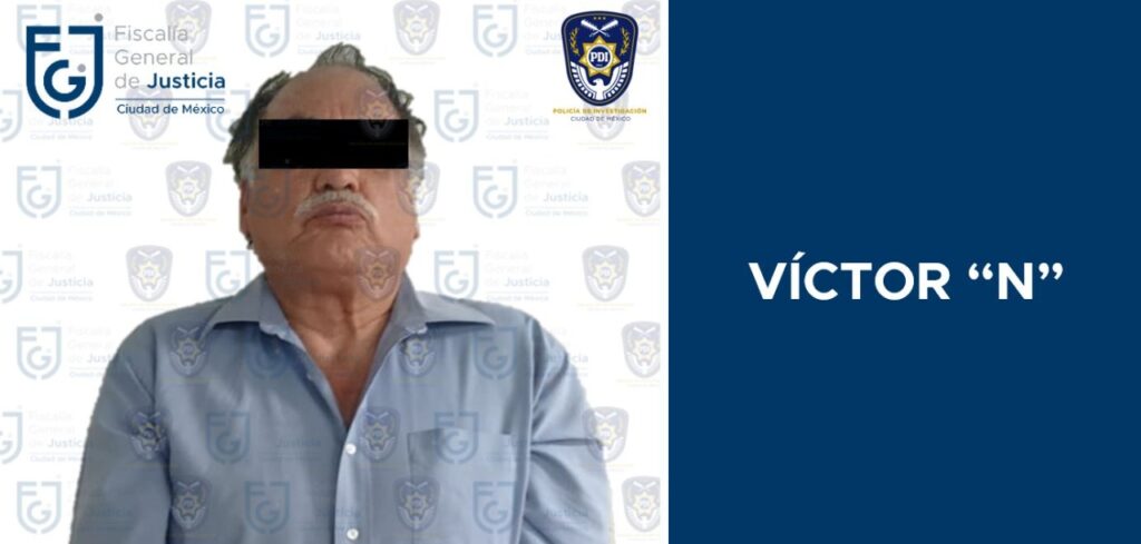 Fiscalía CDMX detuvo a Víctor Manuel “N”, alías “El Burgos” por secuestro en 2014 en Álvaro Obregón