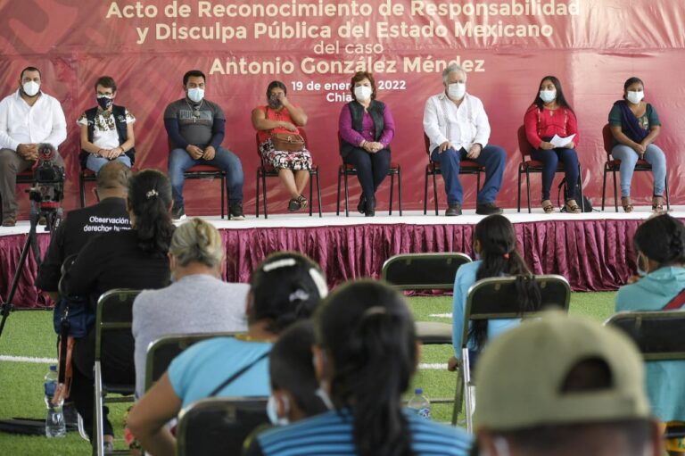 Estado mexicano ofrece disculpa pública a familiares de desaparecido hace 23 años en Chiapas