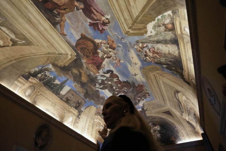 Villa en Roma con Caravaggio no se vende, será resubastada Foto: AP