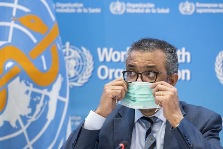 Jefe de la OMS busca 2do mandato; su propio país lo critica Foto: AP