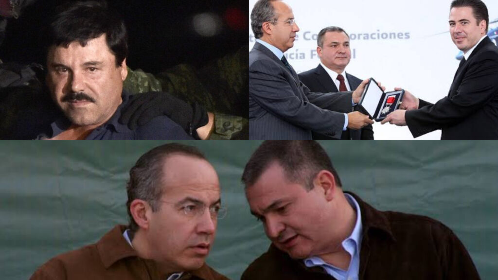 FGR contra Genaro García Luna, Luis Palomino y “El Chapo” Guzmán por ingresar armas a México
