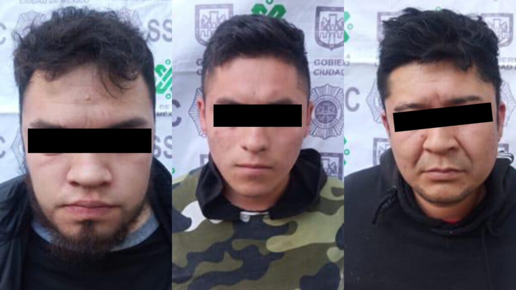 Policía CDMX detuvo a integrantes del grupo delictivo "Lenin Canchola" en Álvaro Obregón