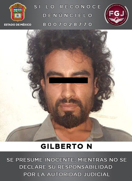 FGJEM: Juez vinculó a proceso a Gilberto 'N' por el abuso sexual de una menor de 15 años *FOTO FGJ-EM*