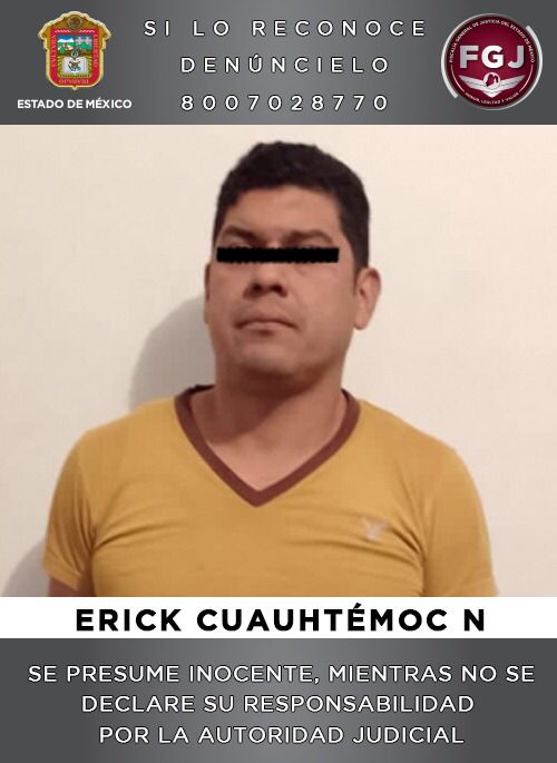 Erick Cuauhtémoc “N” fue ingresado al penal de Nezahualcóyotl, por el homicidio de un menor de edad *FOTO & VIDEO FGJ-EM*