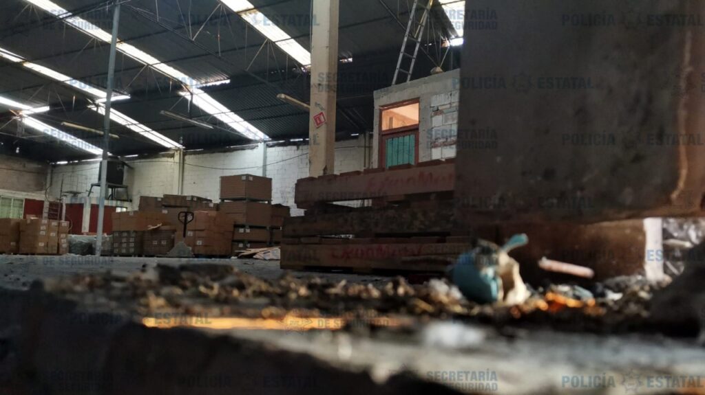 SSE localizó predio donde se almacenaba mercancía reportada como robada en Tepoztlán *FOTOS SSE*
